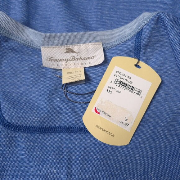 Tommy Bahama Mens XXL Reversible Crewneck Long Sleeve Shirt New Pullover - Picture 6 of 6